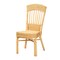 Baxton Studio Barito Modern Bohemian Natural Brown Rattan Dining Chair 228-13136-ZORO - alternate 1